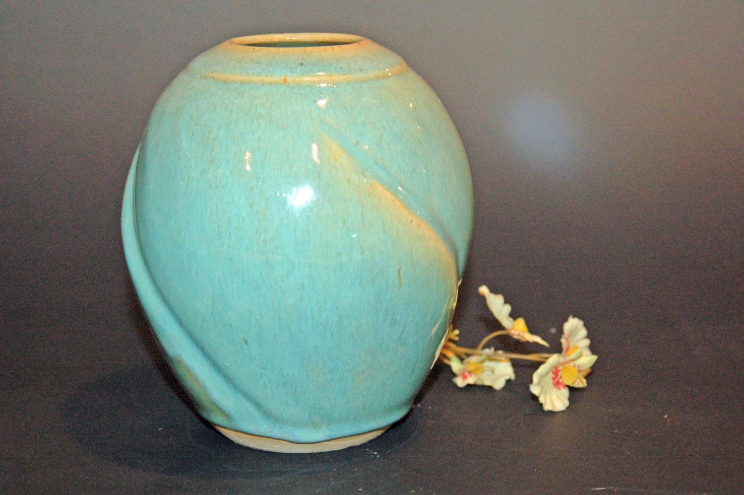 Celadon Green Glazed Pottery Vase Ceramics And Pottery