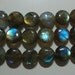 Reserved for Jeannie - Sale, AA-AAA 12 mm, Firey Blue Green Gold Flash Labradorite Smooth Coin Beads