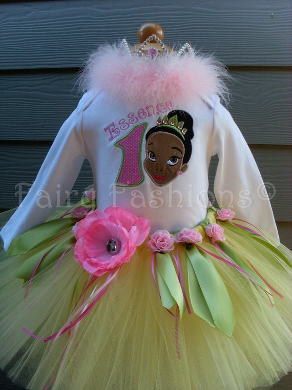 princess and the frog tutu set