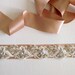Stunning Hand beaded Pearl and Rhinestone sash handmade weddings bridal sash champagne Blush
