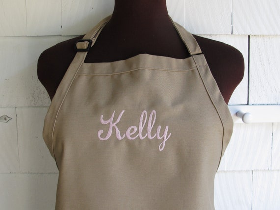 Personalized Apron Apron With Name Monogrammed Apron 7381