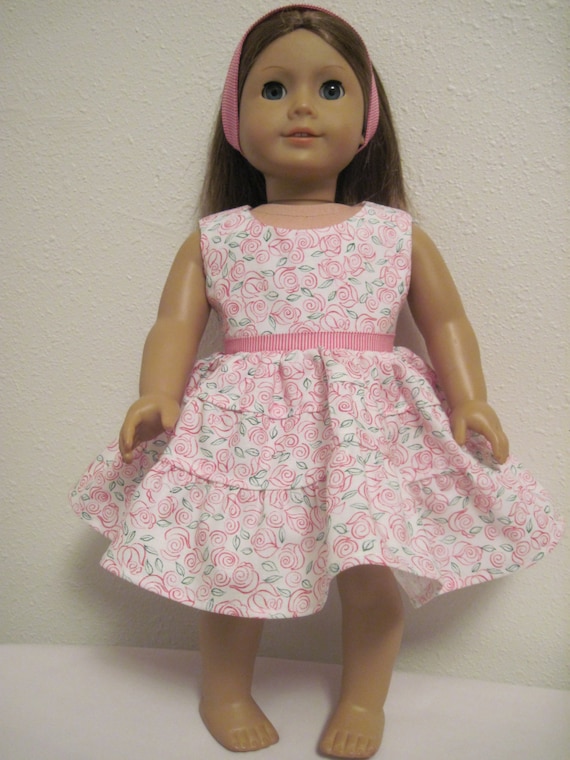American Girl Doll summer dress by liliandmacyco on Etsy