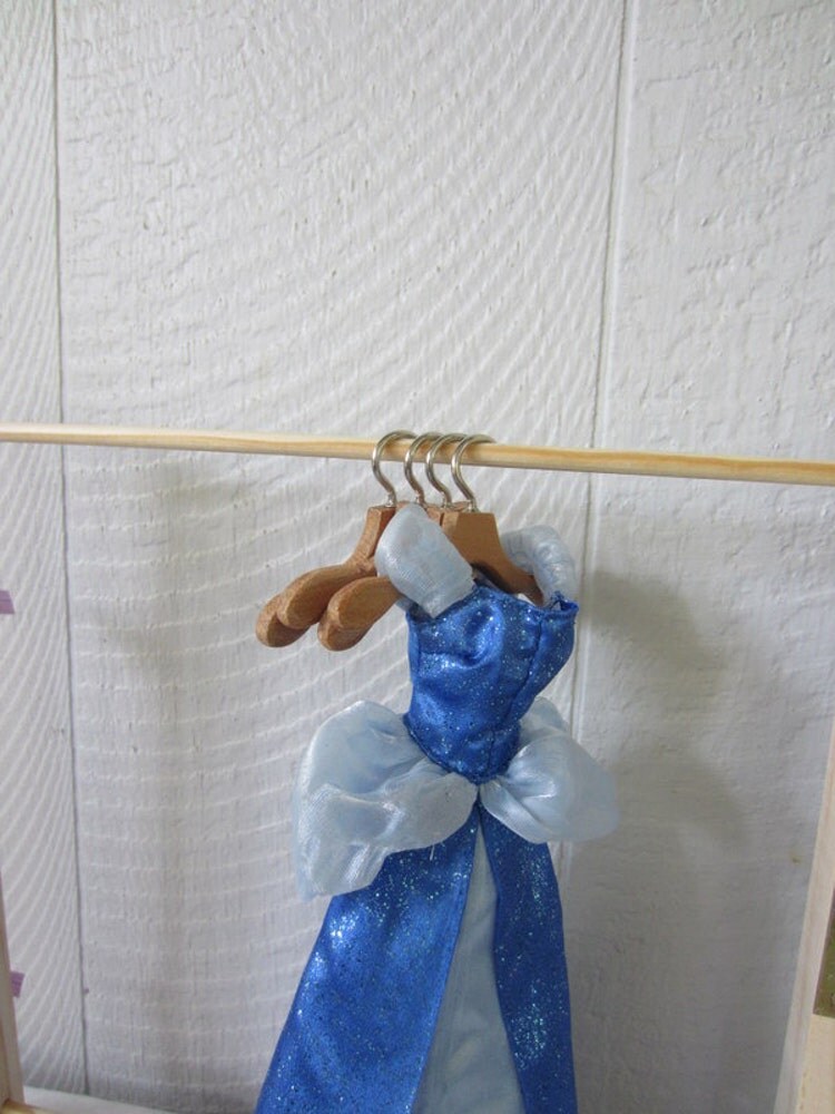 Blythe Barbie doll clothes hangers. Wood Doll by LaniesCreations