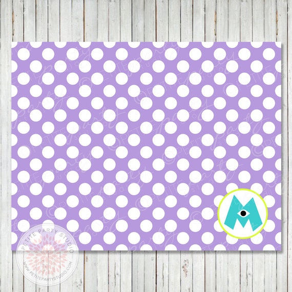 INSTANT DOWNLOAD Printable Placemat - Monsters University - Petite Party Studio Il_570xn