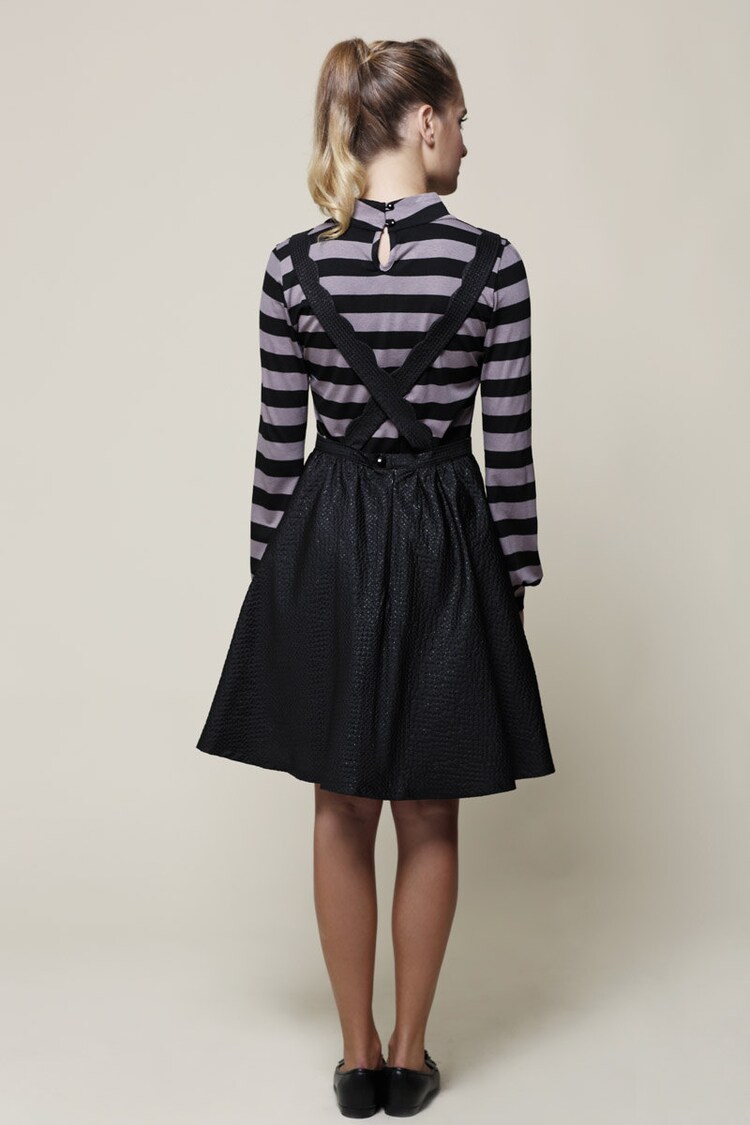 pinafore dress and jumper