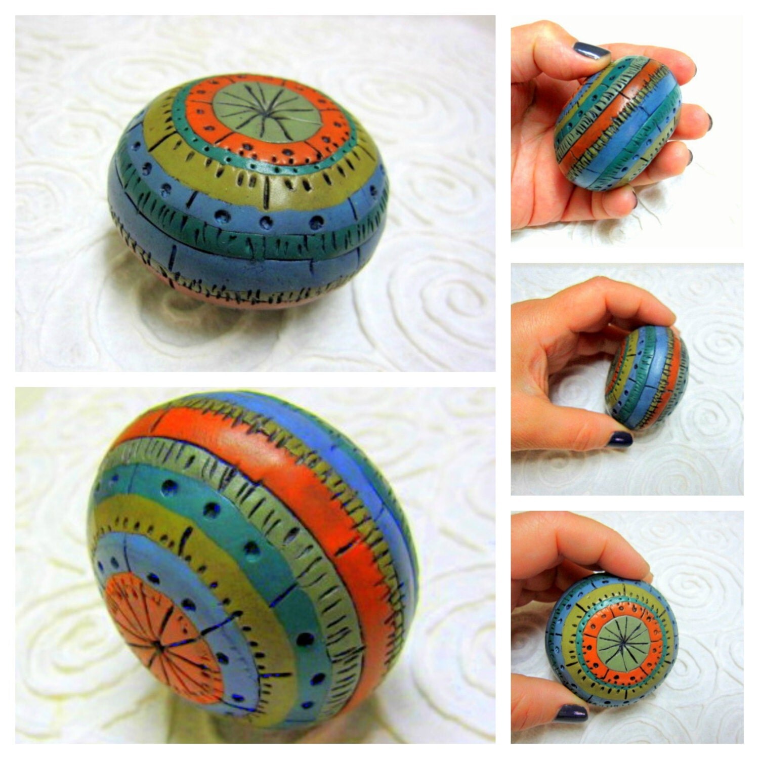 Hollow Polymer Clay Beads Tutorial Combo How to Make Hollow