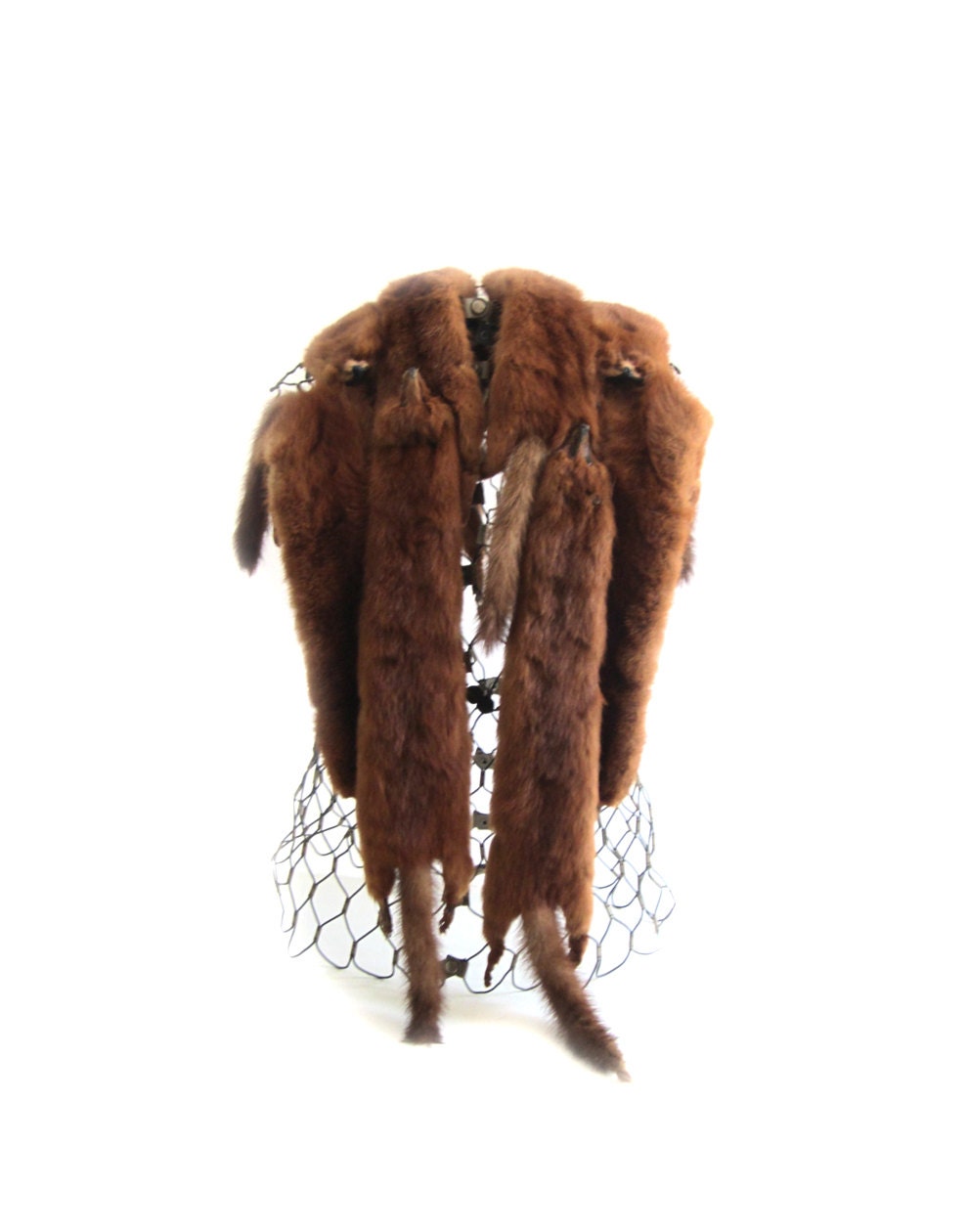 mink shawl vintage