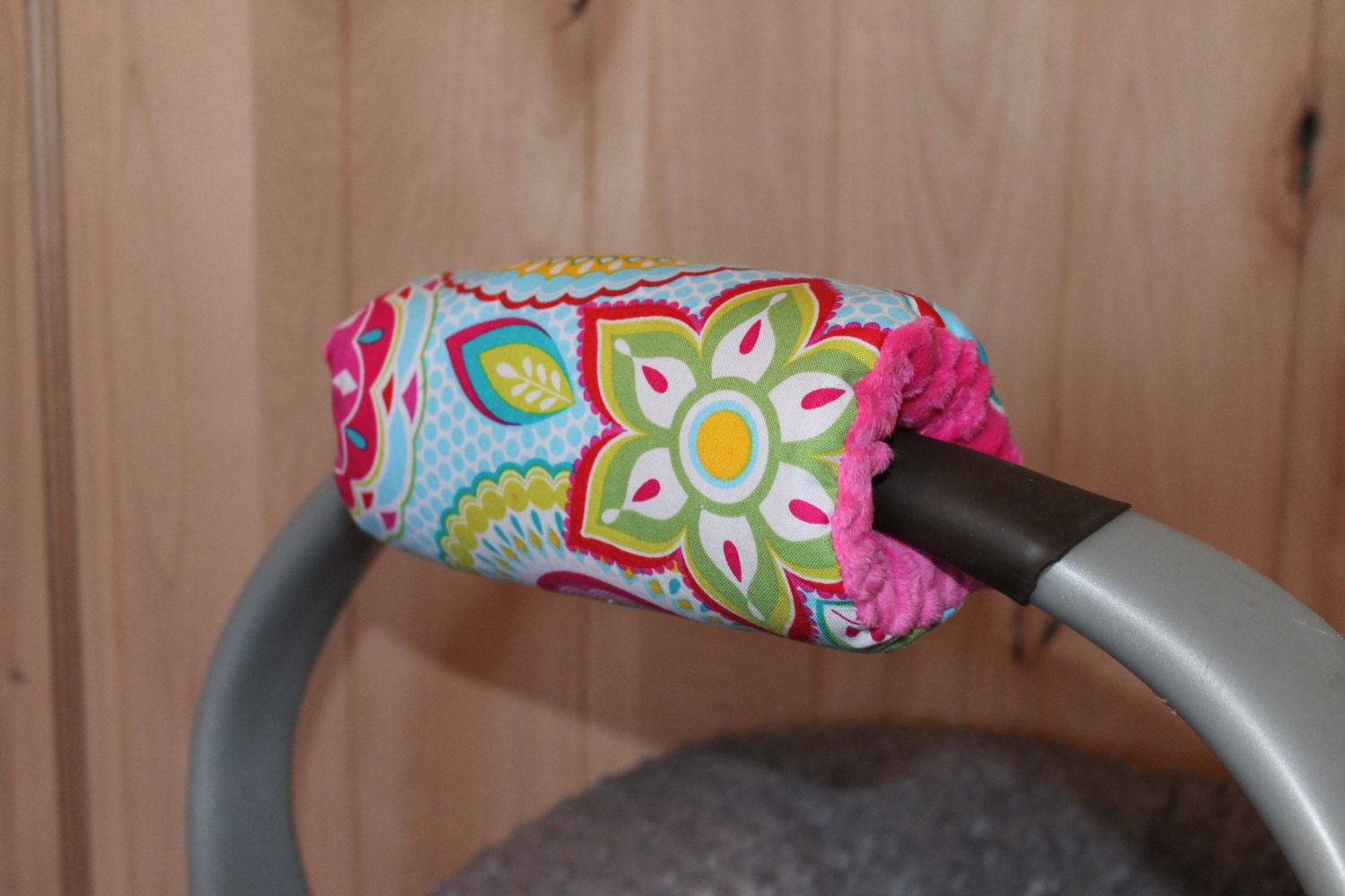 Infant car seat Padded handle cover handle cover girl