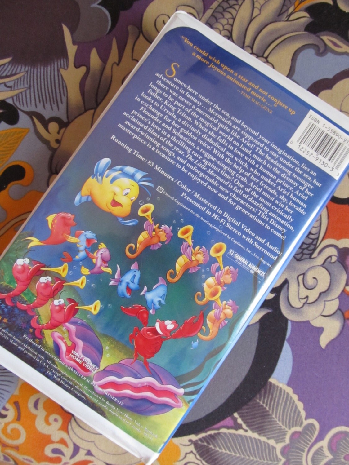 Original Little Mermaid VHS Tape