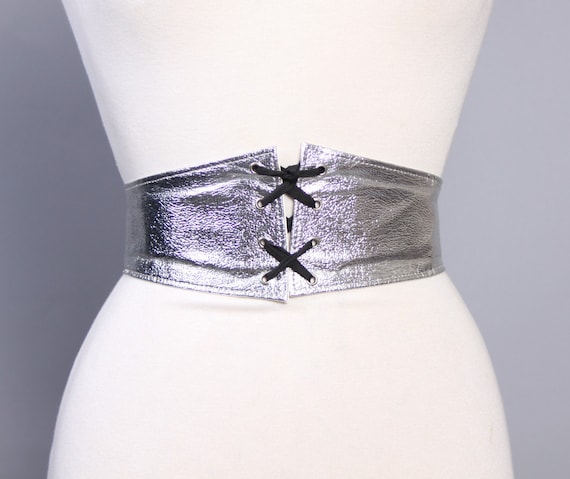 front tie corset