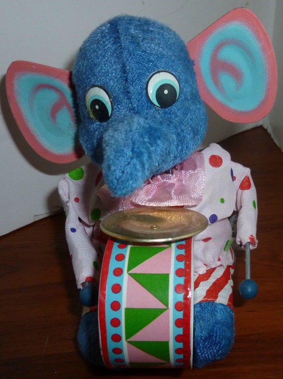 elephant drummer toy