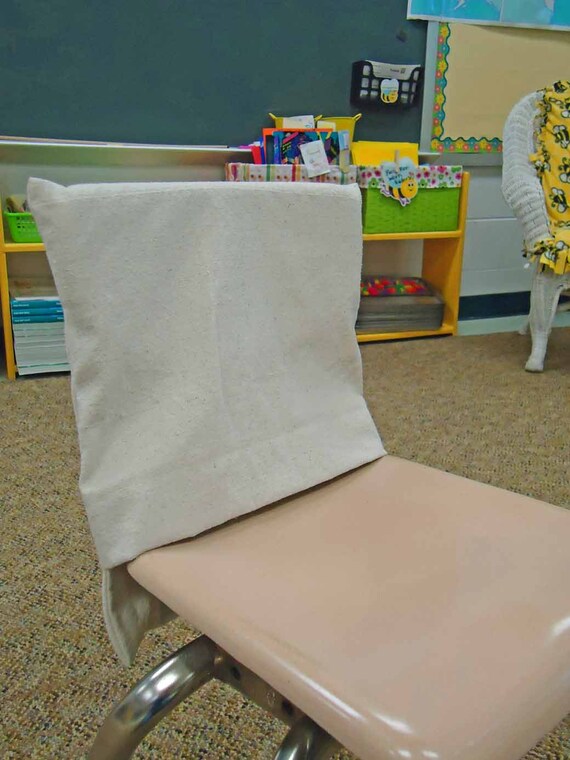 Teachers LOVE Me Classroom Chair Book Pocket DIY