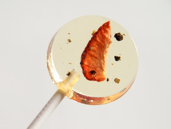 Strawberry and Cracked Pepper Lollipops 1/2 dozen Il_570xn