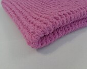 Knitted Baby Blanket  - Baby Rose