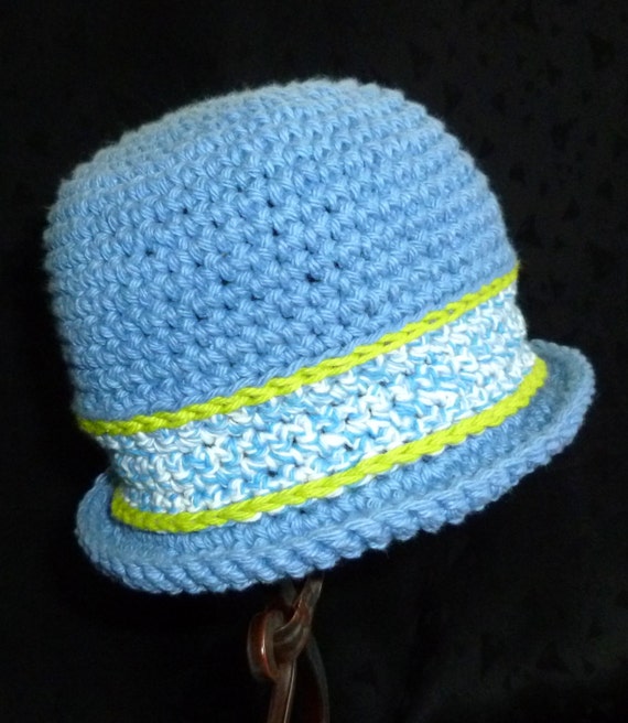 Baby Crochet Hat Baby Boy Hat Size 36 Months Baby by berly731