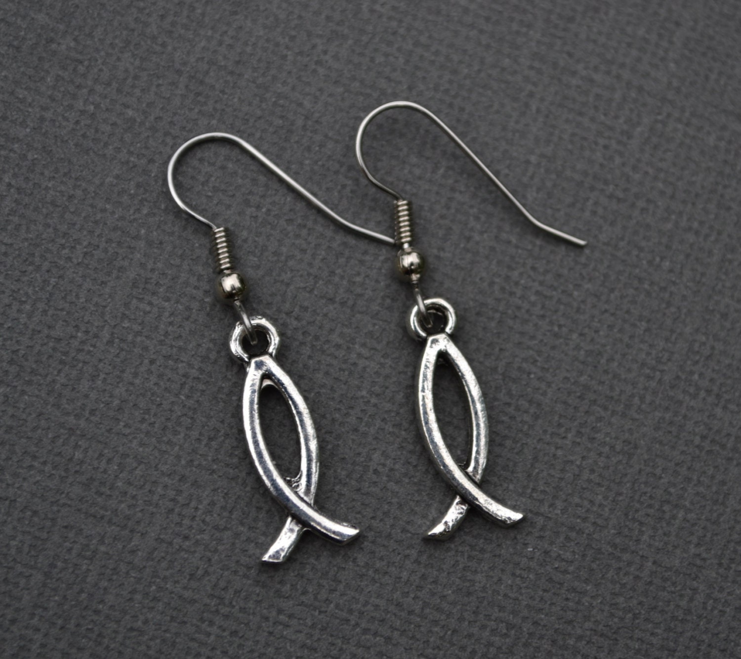 Jesus Fish . Earrings . Crosses Collection