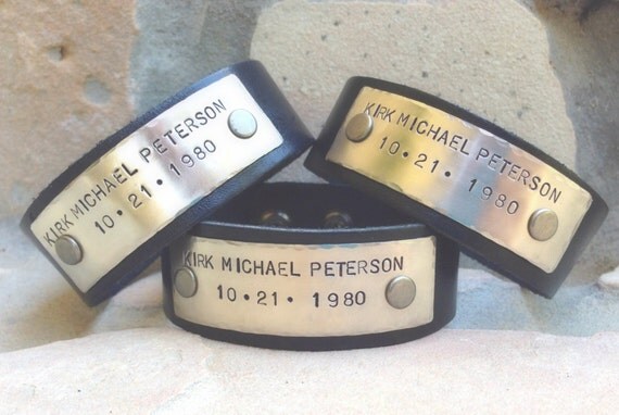 leather bracelet memorial bracelet in memory of lost loved leather bracelet memorial bracelet in memory of lost loved