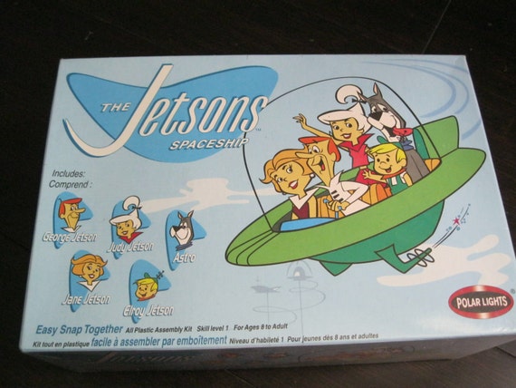 The Jetsons Spaceship Model Kit Sealed by TheJunkieJunction