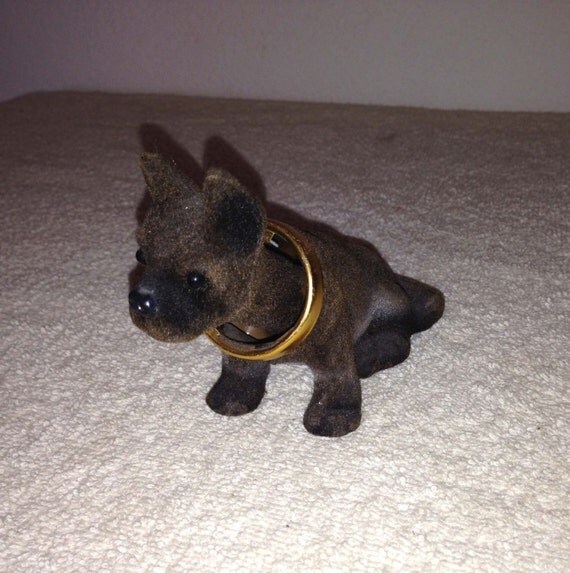 Vintage Nodder Bobblehead Brown Dog