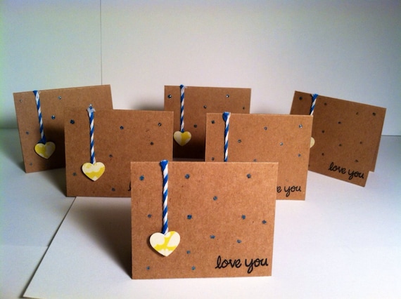 Heartstrings - Set of 6 Mini Cards