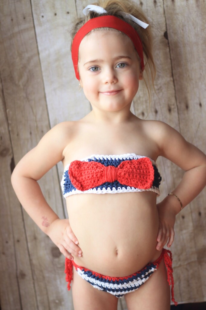 Bikini Bow Bandeaux Newborn to Toddler