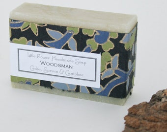 Woodsman Soap/ Handmade Soap /bath and beauty body / Gift Ideas For Him