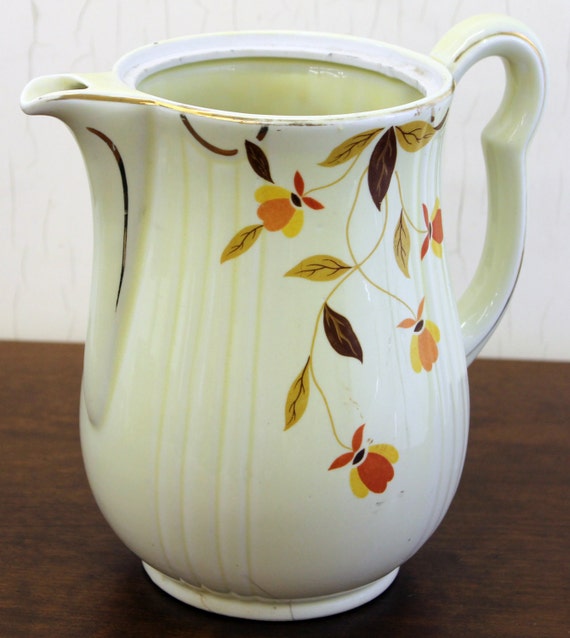 Vintage Hall Superior Pitcher w/Trailing by LittleRedHenVINTAGE