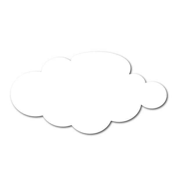 Wolke Wand Schablone zum Malen Kinder oder Baby Zimmer