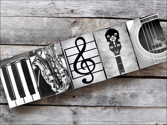 MUSIC Sign in Alphabet Photography Framed Letter Art for the