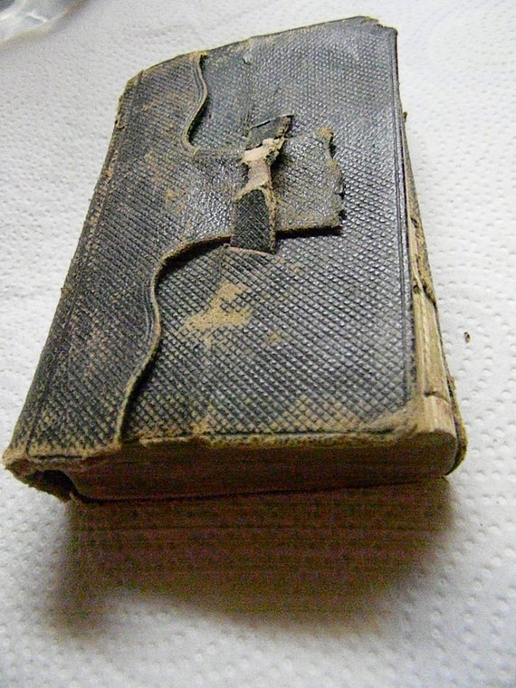 Original Civil War Soldiers Field Bible Pocket Bible