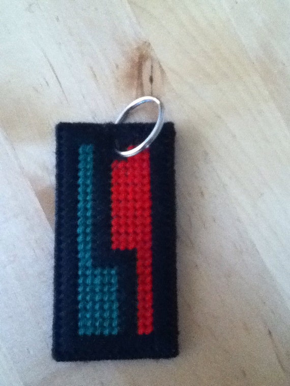 Plastic Canvas keychain