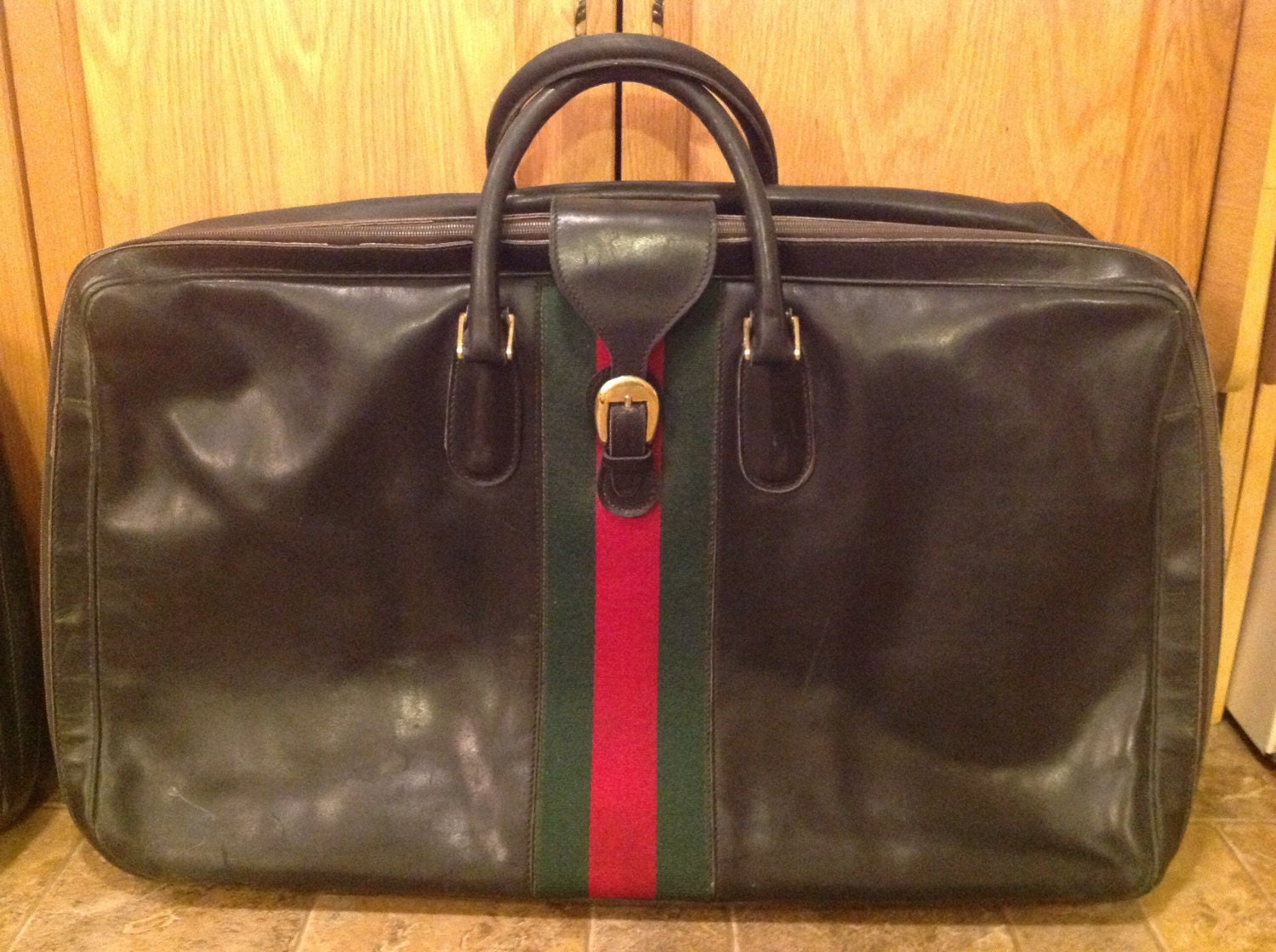 old gucci suitcase