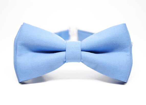 Periwinkle Blue Bow Tie for Boys Toddlers Baby pre tied