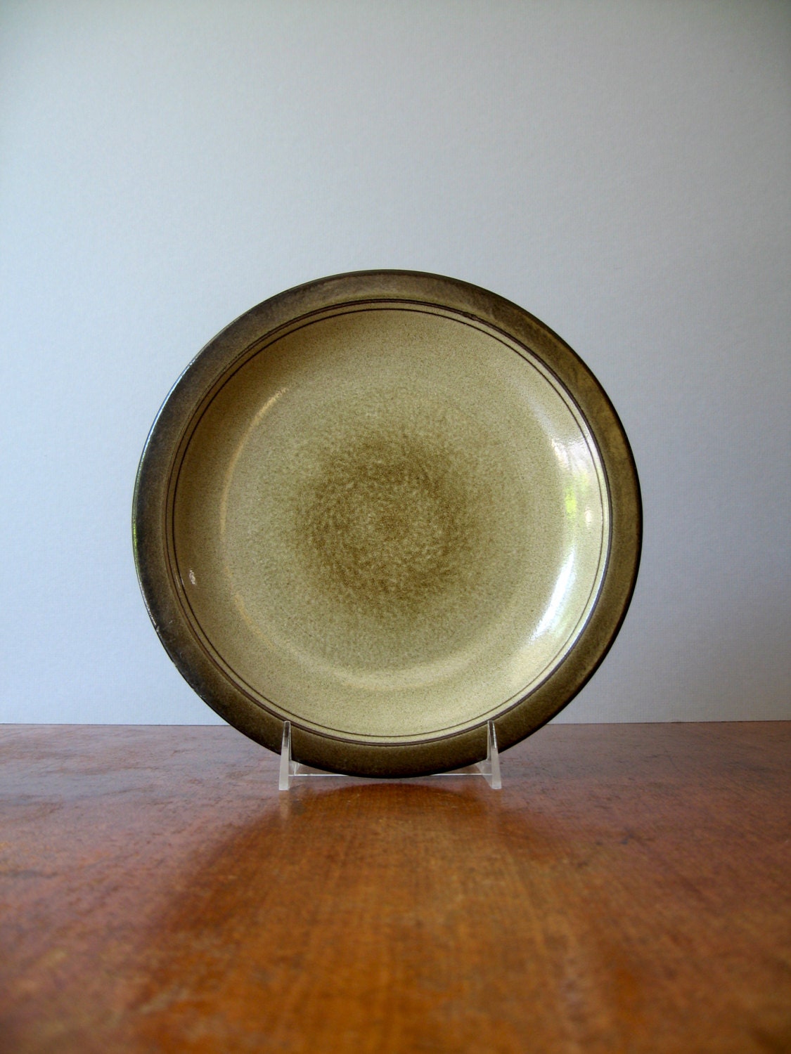 Vintage Heath Ceramics Rim Line Dinner Plate