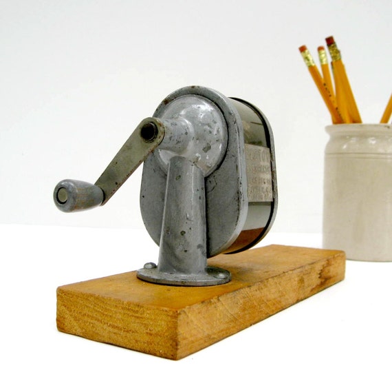 Vintage Boston Pencil Sharpener Boston Everhandy 1950s