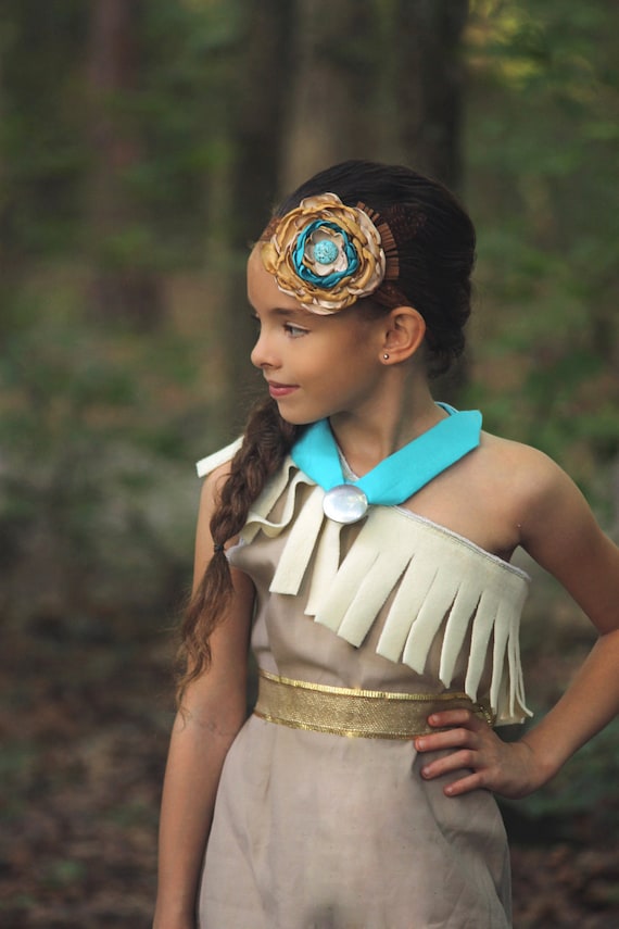 Pocahontas Baby Headband Disney Couture Halloween Costume