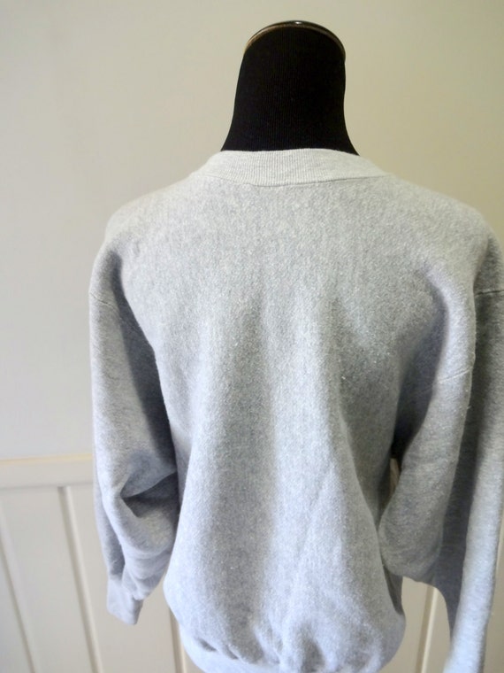 Vintage North Carolina Tarheels Grey Sweatshirt 1980s