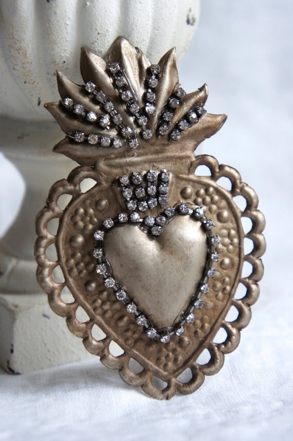 ex voto sacred heart ornament christmas ornament ex voto ex voto sacred heart ornament christmas ornament ex voto