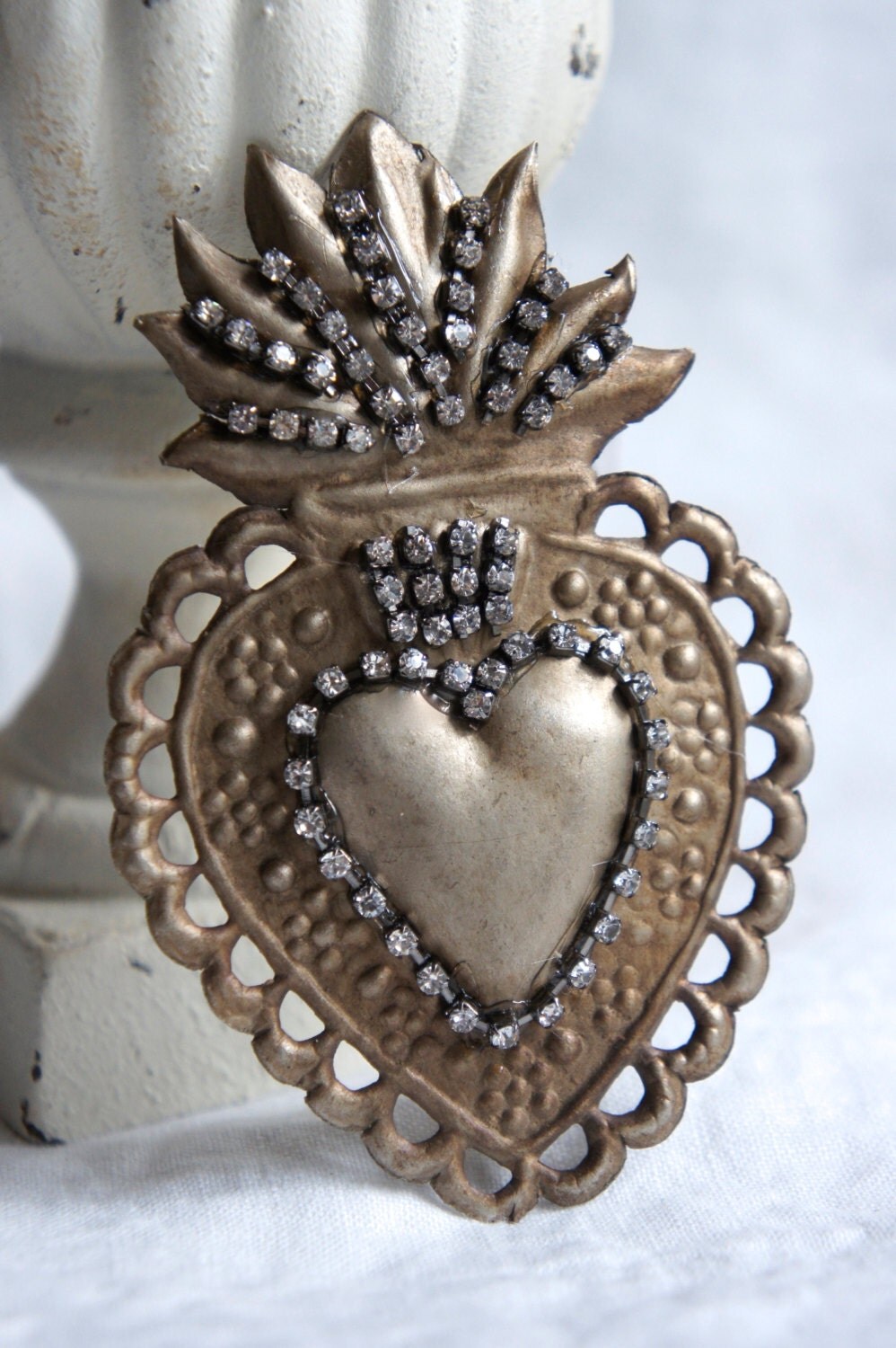 ex voto sacred heart ornament christmas ornament ex voto ex voto sacred heart ornament christmas ornament ex voto
