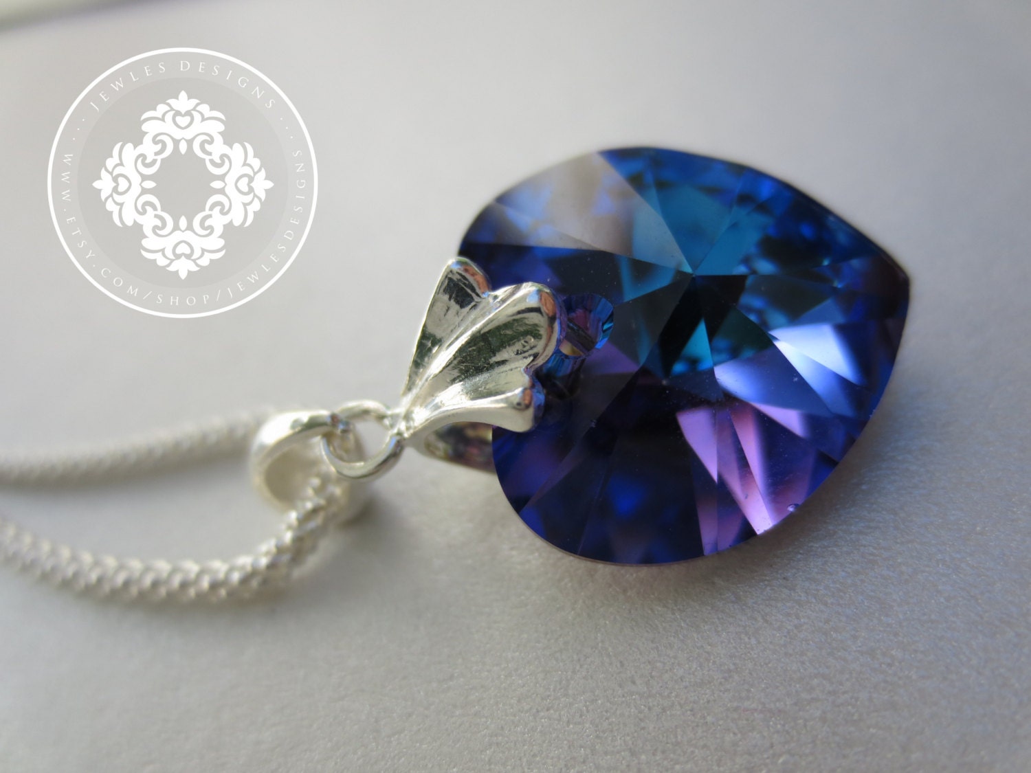 Swarovski Crystal necklace women's accessories by JewlesDesigns