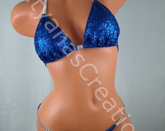 Sparkly bikini holographic