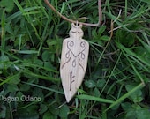 Norse Goddess Freya Pendant - Wealth and Love Amulet - Gift of the Goddess