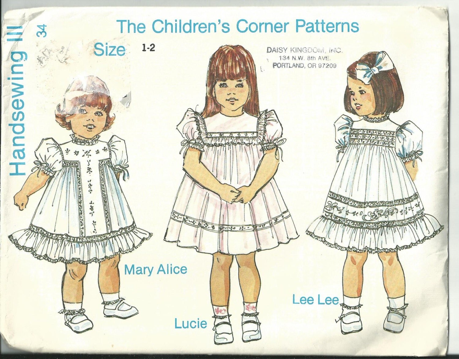 The Children's corner Patterns 34. Mary Alice Lucie