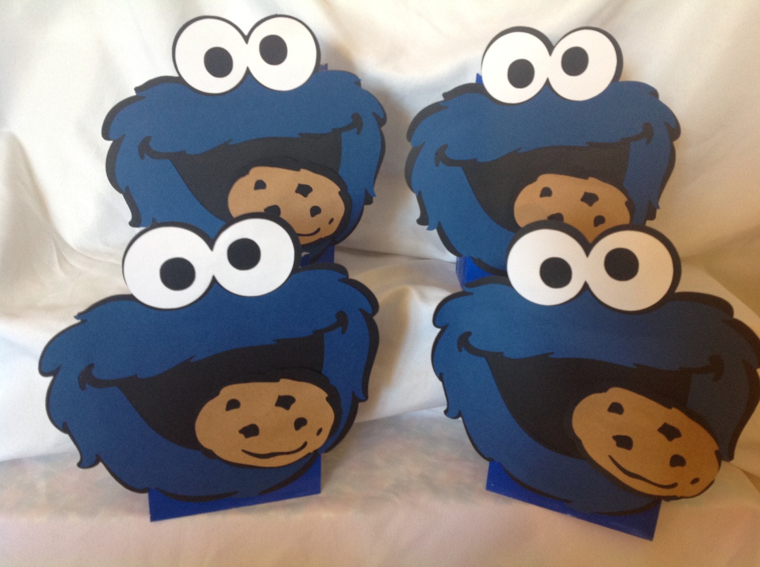 Cookie Monster Party Centerpiece