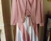 Vintage Riccardo Dusty Pink Jacket Dress Size 14