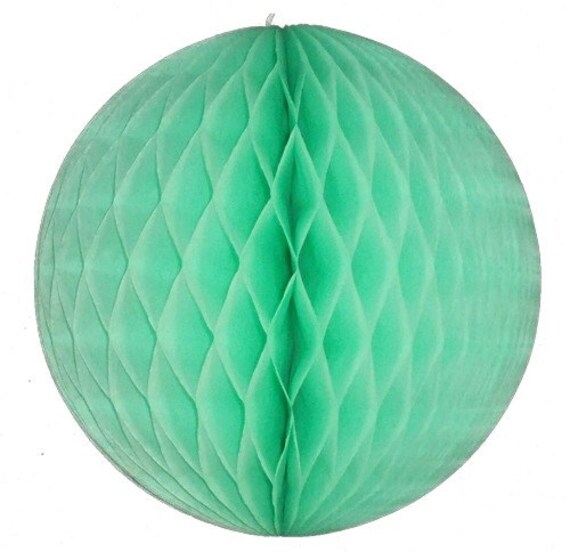 8 in Tissue Pom Poms // Honeycomb Balls // Party Supplies // Birthday Party, Wedding and Baby Shower Il_570xn
