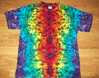 Tie Dye Dr. Lab Coat Size 36 Dark Rainbow by EJsGroovyTuesdays