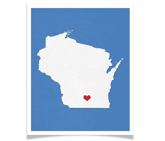 wisconsin map clipart - photo #44