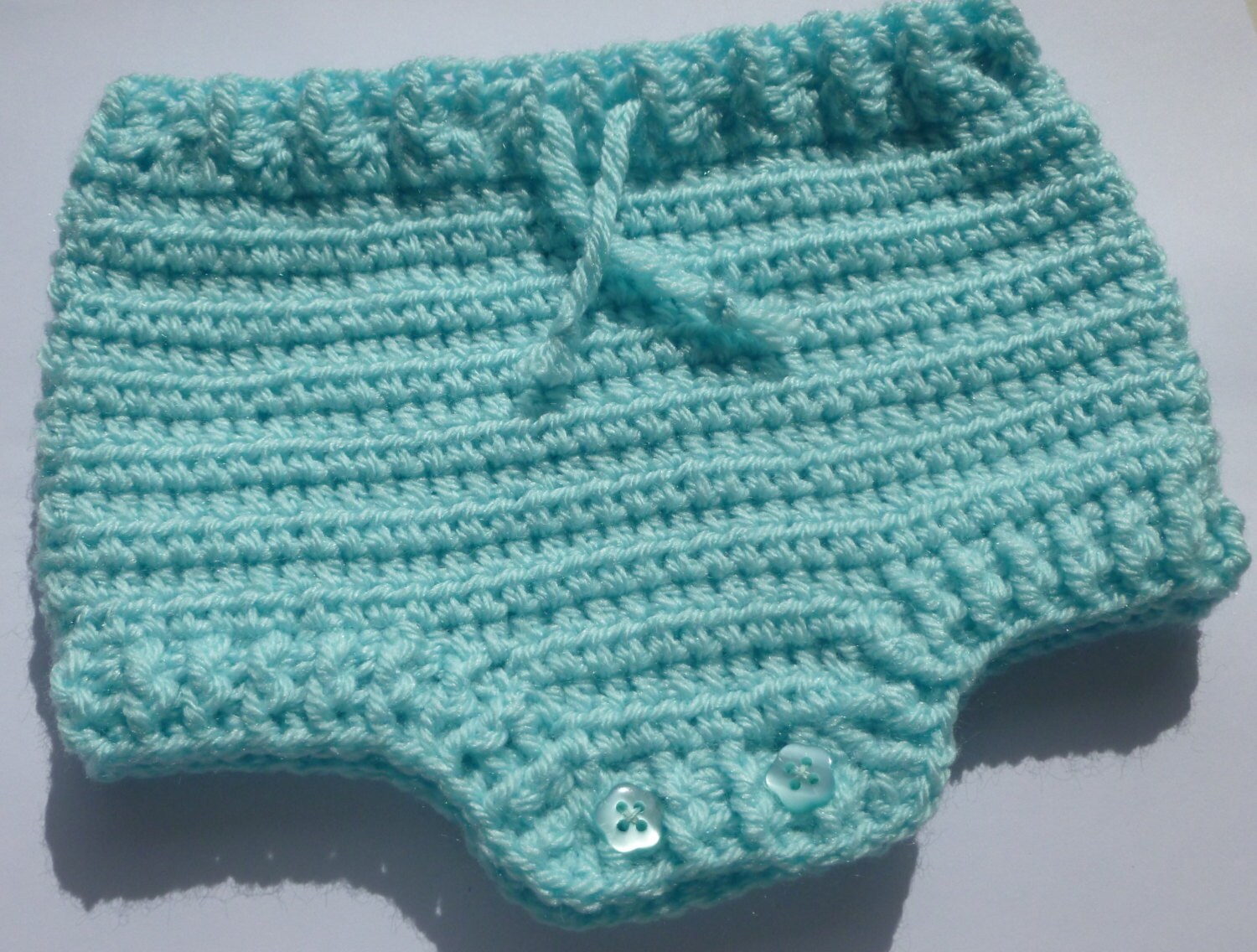 Instant Download Crochet Pattern pdf file Baby diaper
