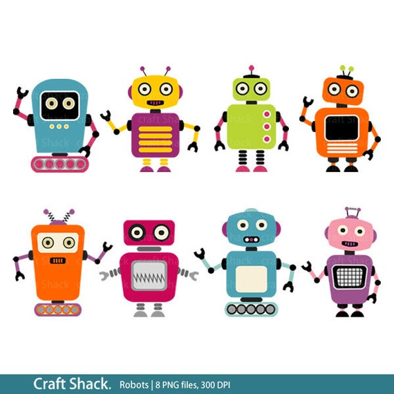 toy robot clipart - photo #40